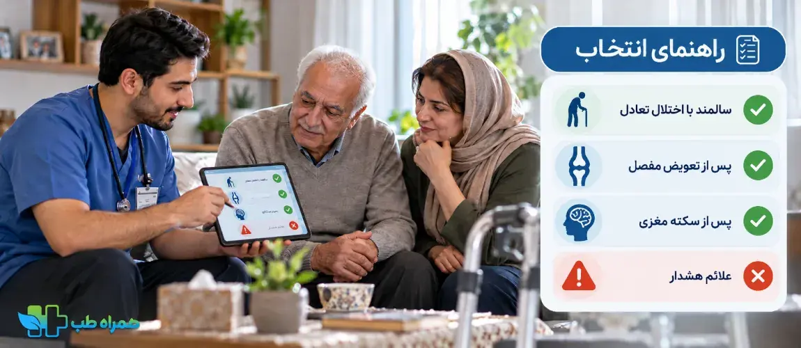 چه کسانی واقعاً به فیزیوتراپی در منزل نیاز دارند