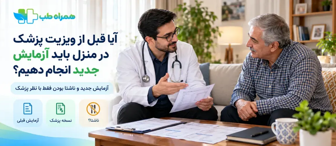 Should we have new tests done before the doctor's home visit?