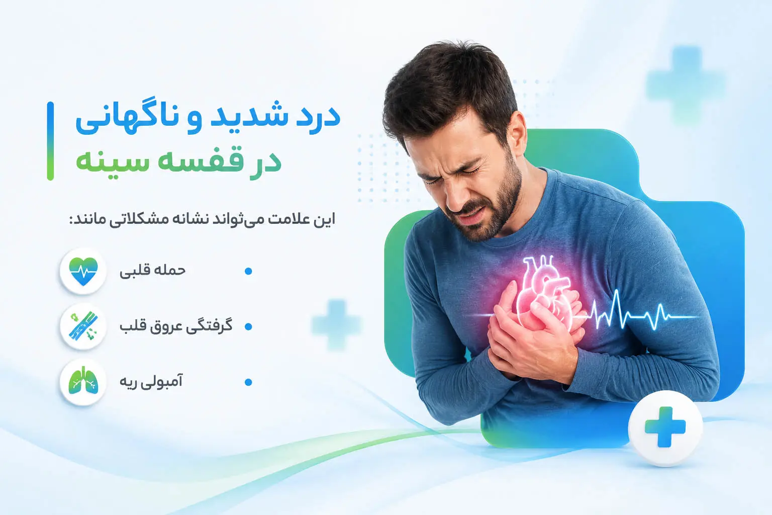درد در قفسه سینه