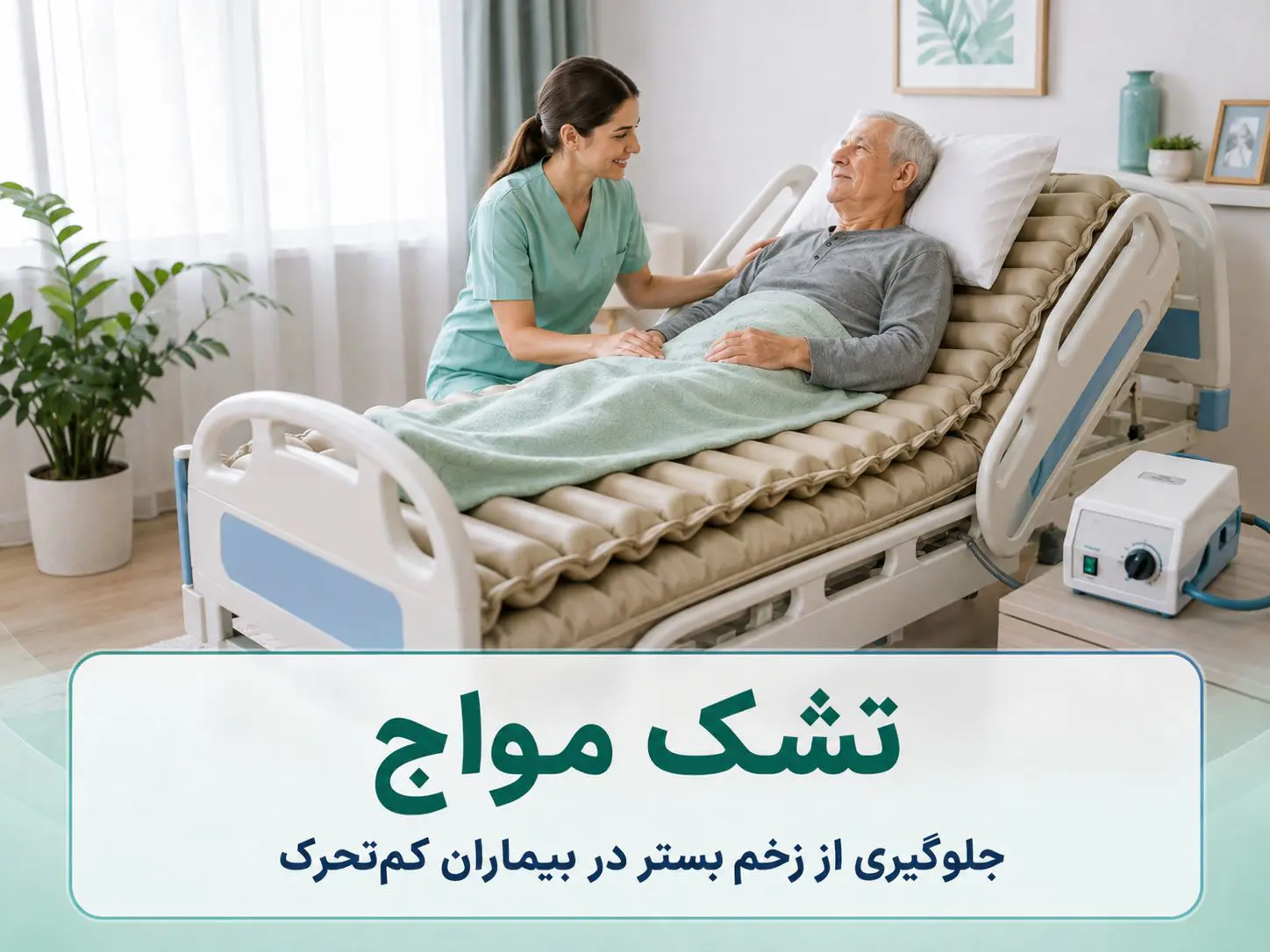 اجاره تشک مواج برای بیمار بستری