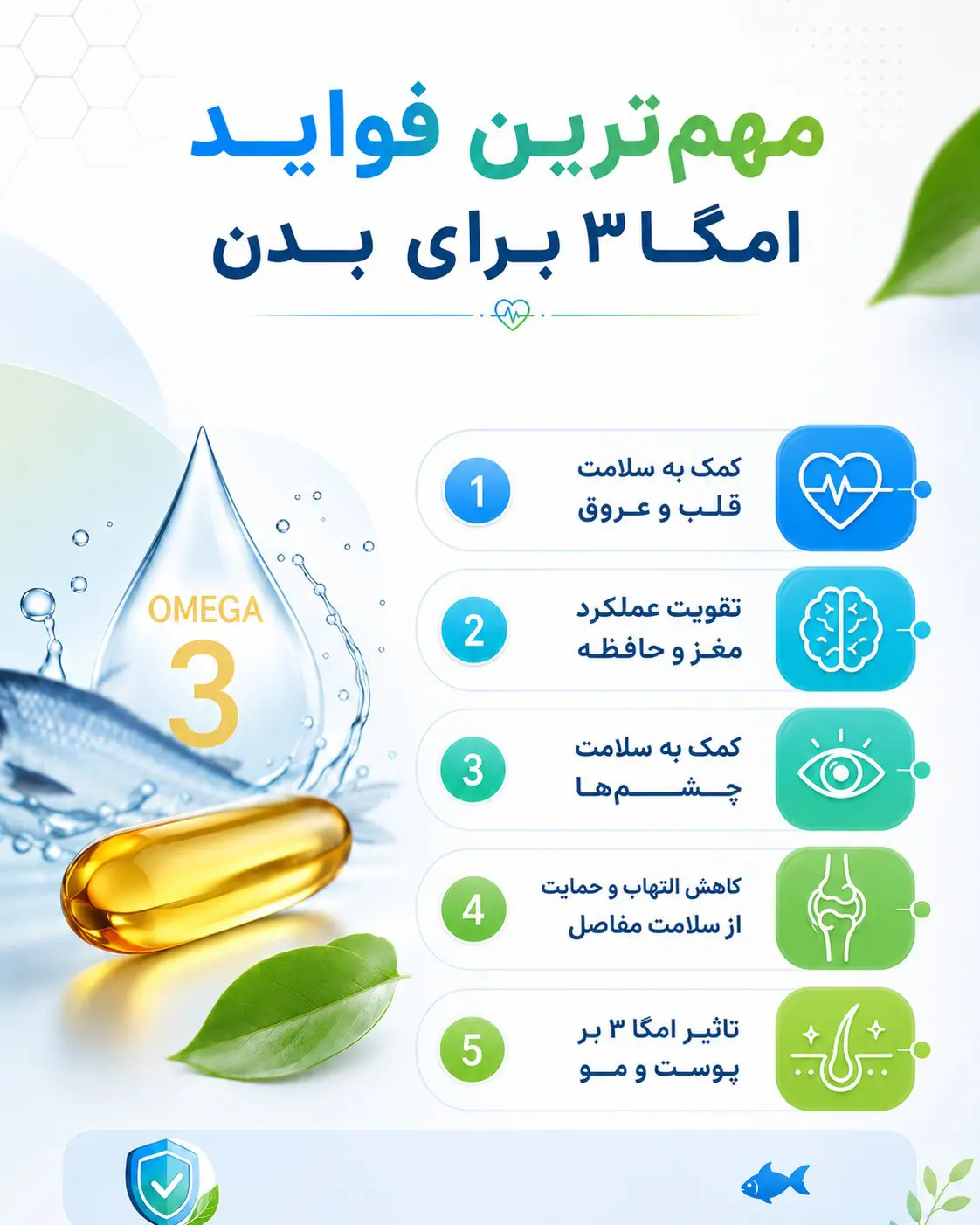 تاثیر امگا3