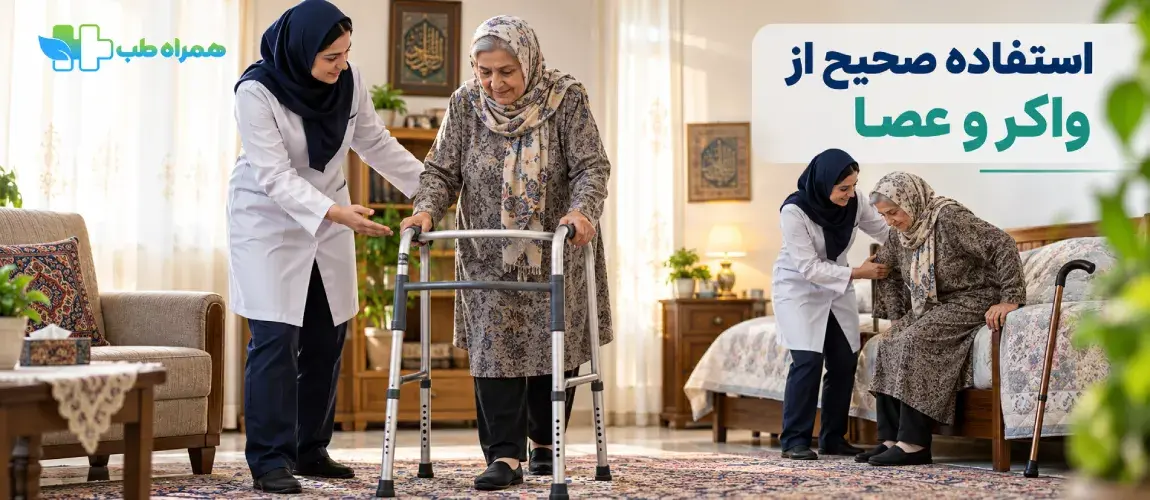 How to Use Walkers and Canes and Safely Move an Elderly Person