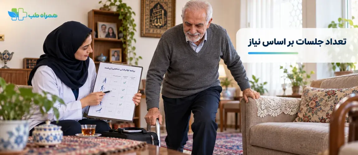 Number of in-home physiotherapy sessions for the elderly