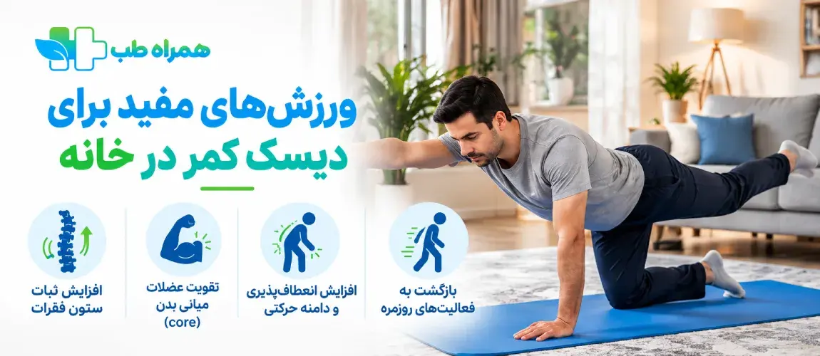 فیزیوتراپی بعد از عمل دیسک کمر در منزل