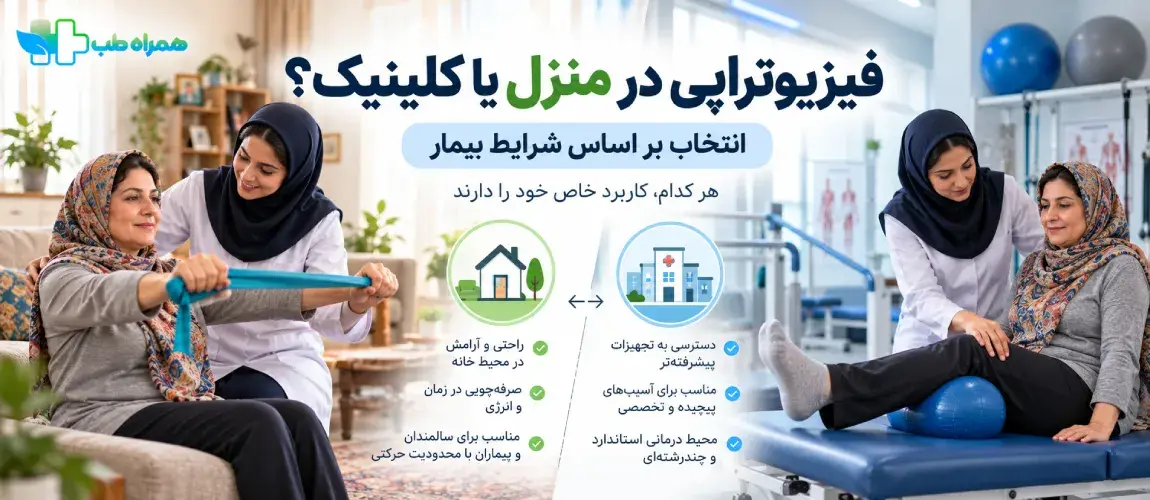 فیزیوتراپی کمردرد مزمن در منزل بهتر است یا کلینیک؟