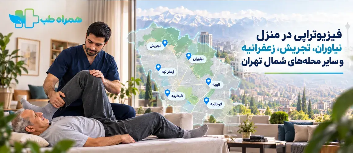 In-home physiotherapy in the neighborhoods of North Tehran