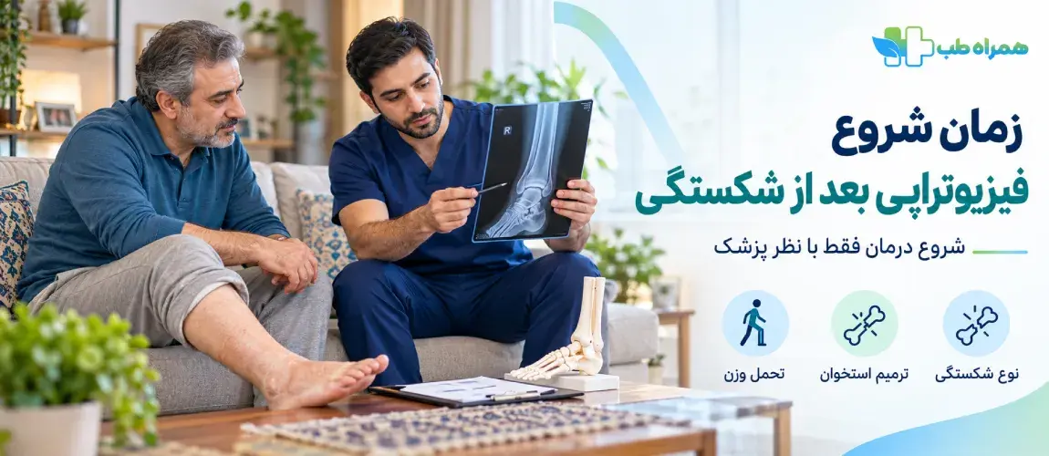 When to start physiotherapy at home following a fracture and cast removal